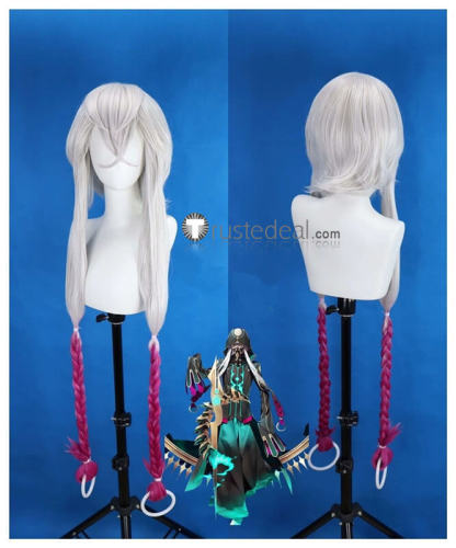 Fate Grand Order FGO Protagonist Master Female Male Fujimaru Ritsuka Asclepius Prestyled Orange Brown Cosplay Wig