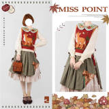 Miss Point ~Little Fox in Woods Sweater Vest