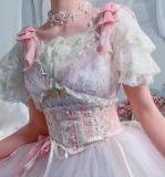Miss Point ~Ode to the Dawn~ Lolita Corset Beige Size 2XL - In Stock
