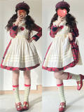 Miss Point ~Little Fox in Woods Cotton Lolita Overall