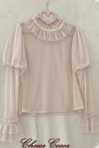 Cheese Cocoa Puff Long Sleeves Inner Blouse