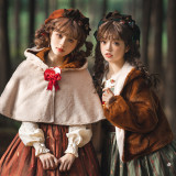 Miss Point ~Little Fox in Woods Sweet Lolita Coat and Cape
