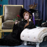 Rose Thorn  Holy Cross Halloween Lolita Witch Hat
