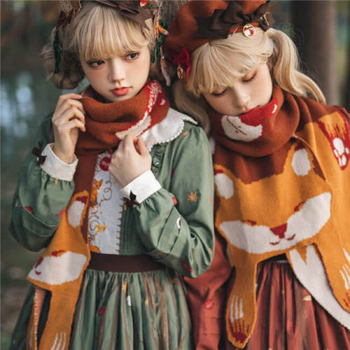Miss Point ~Little Fox in Woods Sweet Lolita Accessories