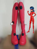Miraculous Tales of Ladybug Season 6 Chat Noir Cat Noir Rabbit Noir Ladybug Shadybug Evil Red Black Cosplay Shoes Boots