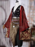 Black Myth Wukong Red Boy Pingping Fox Cosplay Costume