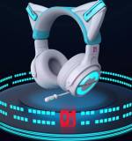 Moeyu Vocaloid Hatsune Miku NX Gaming Headset Earphones