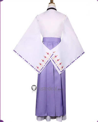 Puella Magi Madoka Magica the Movie Rebellion Homura Akemi Miko Kimono Cosplay Costume