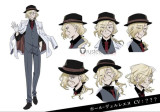 Bungou Stray Dogs Paul Verlaine Osamu Dazai Chuuya Nakahara Blonde Prestyled Cosplay Wig