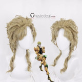 Jojo's Bizarre Adventure Dio Brando Young Blonde Prestyed Cosplay Wig