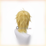 Jojo's Bizarre Adventure Dio Brando Young Blonde Prestyed Cosplay Wig
