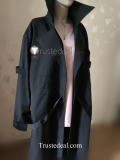 YuGiOh 5D's Kalin Kessler Kyosuke Kiryu Human Black Coat Cosplay Costume