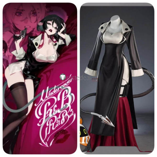 Zenless Zone Zero ZZZ HoYoverse Jane Doe Undercover R&B Black Cosplay Costume
