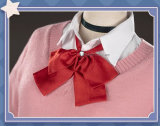 Dandadan Momo Ayase Pink Sweater Cosplay Costume