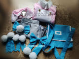 Hyperdimension Neptunia Mk2 White Sisters Ram Rom Cosplay Costumes