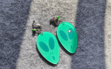 Dandadan Okarun Momo Ayase Cospay Mask Earrings Accessories Props