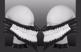 Dandadan Okarun Momo Ayase Cospay Mask Earrings Accessories Props