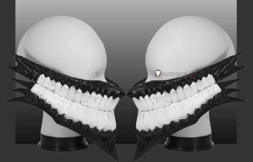 Dandadan Okarun Momo Ayase Cospay Mask Earrings Accessories Props