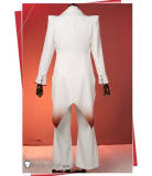 Hazbin Hotel Alastor White Suit Cosplay Costume