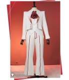 Hazbin Hotel Alastor White Suit Cosplay Costume