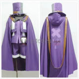 BLAZBLUE Carl Clover Purple Cosplay Costume 2