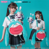 Bilibili Vocaloid Official Hatsune Miku Smily Face Ita Bag Backpack Shoulder Bag Props Accessories