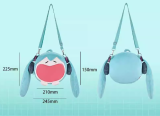 Bilibili Vocaloid Official Hatsune Miku Smily Face Ita Bag Backpack Shoulder Bag Props Accessories