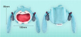 Bilibili Vocaloid Official Hatsune Miku Smily Face Ita Bag Backpack Shoulder Bag Props Accessories