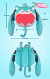 Bilibili Vocaloid Official Hatsune Miku Smily Face Ita Bag Backpack Shoulder Bag Props Accessories