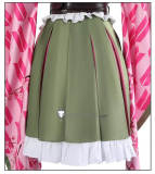 Kimetsu no Yaiba Demon Slayer Mitsuri Kanroji 5th Anniversary Pink Kimono Cosplay Costume