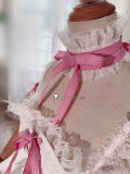 Chobits Chii White Pink Lolita Dress Cosplay Costume