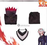Dandadan Ken Takakura Okarun Transformation Black Cosplay Costume 2