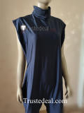My Hero Academia Boku no Hero Academia Nana Shimura Dark Blue Black Jumpsuit Cosplay Costume