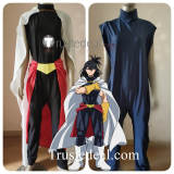 My Hero Academia Boku no Hero Academia Nana Shimura Dark Blue Black Jumpsuit Cosplay Costume