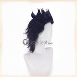 Saint Seiya Aries Mu Capricorn El Cid Pisces Albafica Cancer Manigoldo Purple Blue Prestyled Cosplay Wig