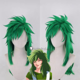 Saint Seiya Kraken Isaak Phoenix Ikki Andromeda Shun Aquarius Camus Blue Green Prestyled Cosplay Wig