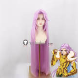 Saint Seiya Aries Mu Capricorn El Cid Pisces Albafica Cancer Manigoldo Purple Blue Prestyled Cosplay Wig
