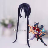 League of Legends LOL 2XKO Ahri Cosplay Wig