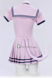 Pokemon Gijinka Eevee Espeon Fluffy Jumpsuit Bunny Sailor Suit Purple Cosplay Costume