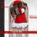 Genshin Impact Klee Red Cosplay Costume Custom Size Plus Size