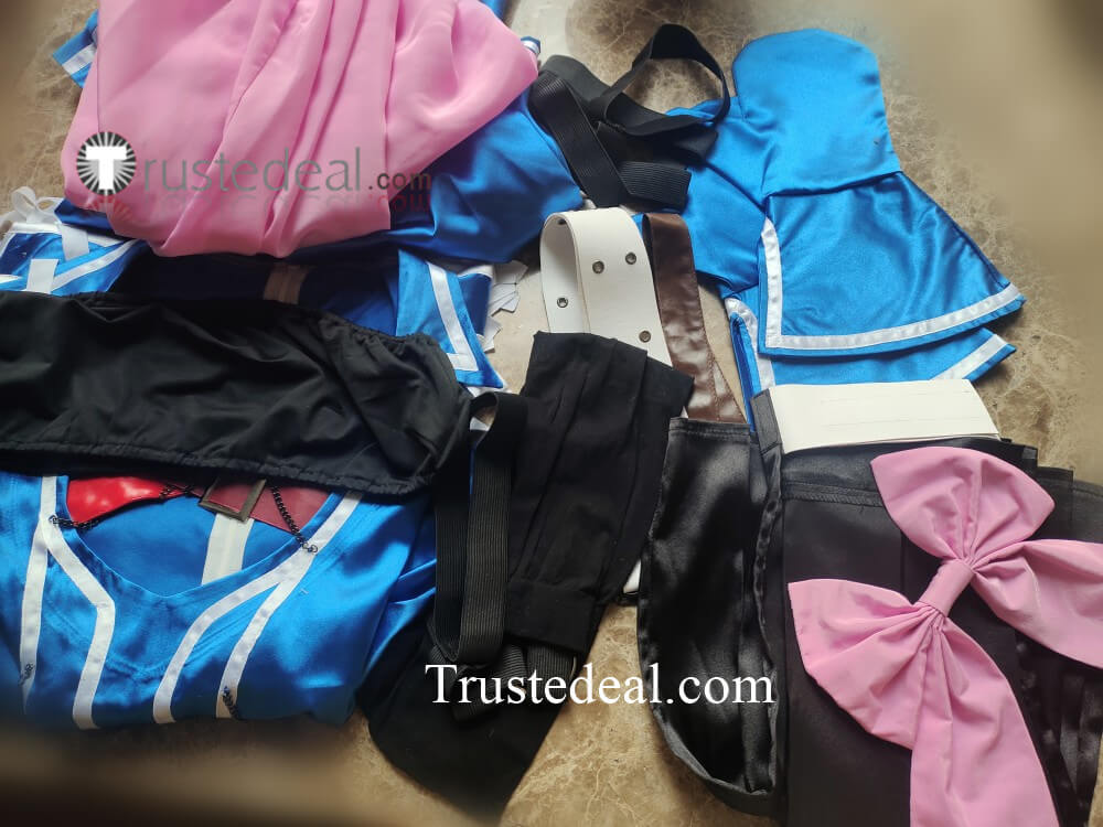 コスプレ衣装 Project DIVA MEIKO VOCALOID Vocaloid Meiko Blue Crystal Project DIVA Future Tone Cosplay