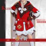 Genshin Impact Klee Red Cosplay Costume Custom Size Plus Size