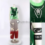Alien Stage Round 7 Till Performance Green Shirt Cosplay Costume
