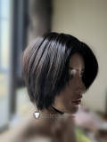 Black Butler William T. Spears Short Black Cosplay Wig