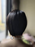 Black Butler William T. Spears Short Black Cosplay Wig