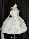 Light and Night Heroine Wedding Dress Comber Cosplay Costume