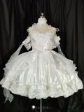 Light and Night Heroine Wedding Dress Comber Cosplay Costume