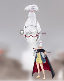 Dandadan Jin Enjoji Jiji Turbo Granny Seiko Ayase White Pink Cospay Wig