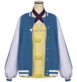 Dandadan Momo Ayase Casual Red Coat Seiko Ayase Cosplay Costume
