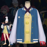 Dandadan Momo Ayase Casual Red Coat Seiko Ayase Cosplay Costume